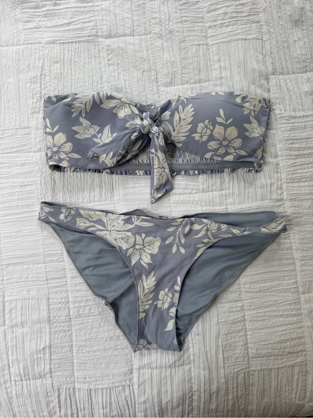 Rip Curl Floral Bandeau Bikini Set